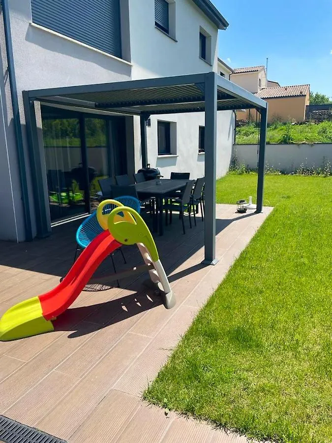 Villa Spacieuse Avec Jardin Prive A Deyme Piscine Ouverte Toute L'Annee